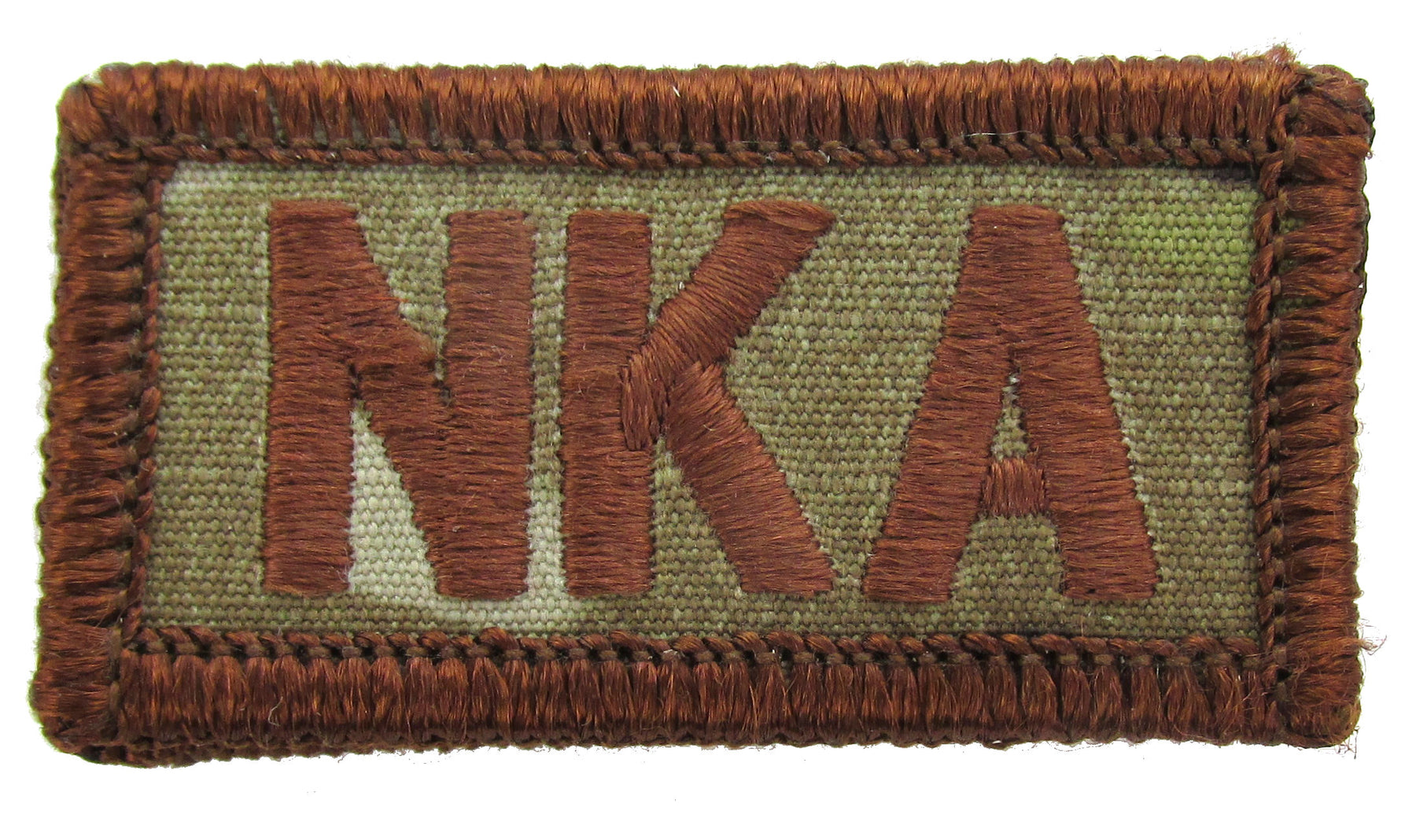 Embroidered OCP Blood Type Patches 1x2 Inch - Black or Spice Brown