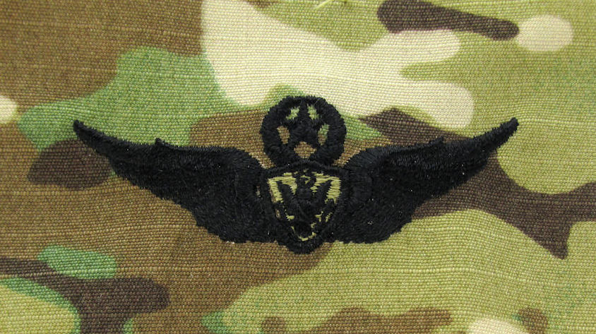Aircraft Crewman OCP Qualification Badge