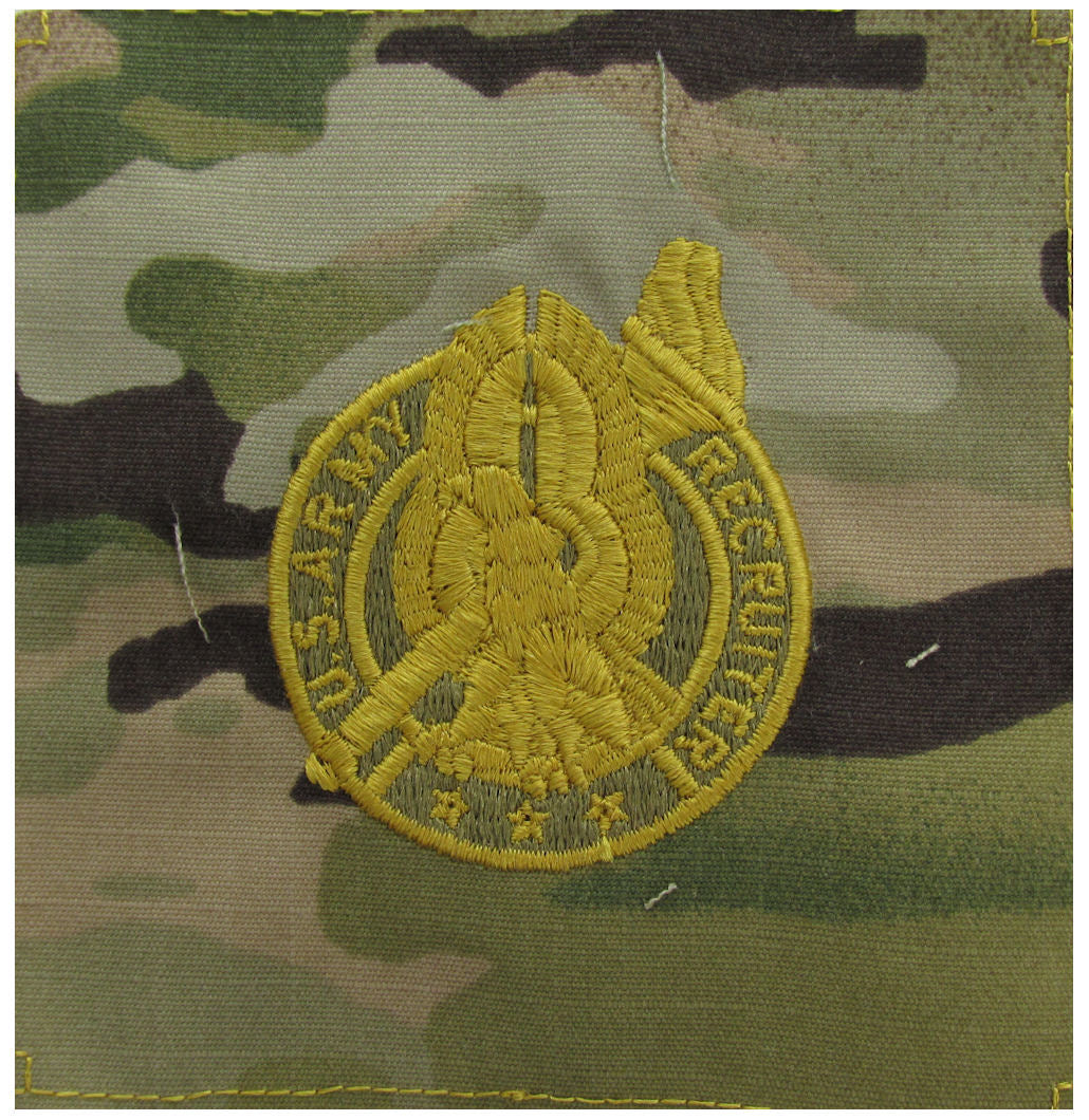U.S. Army Recruiter OCP Qualification Badge