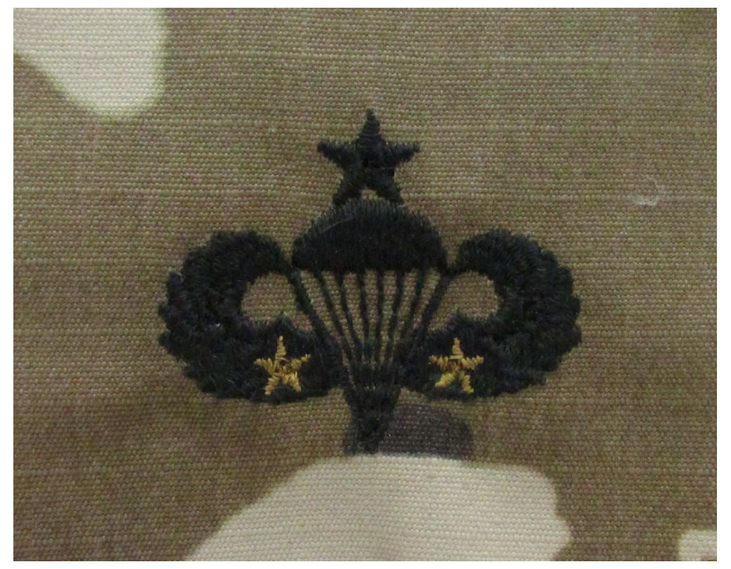 Parachutist OCP Qualification Badge