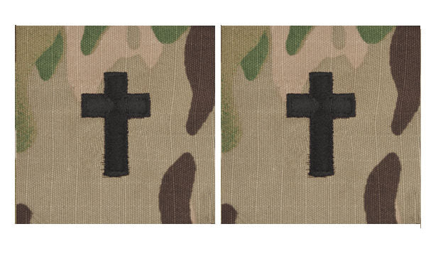 CLEARANCE 7 COLOR OCP - Army Sew-On Patrol Cap Rank (PAIR)