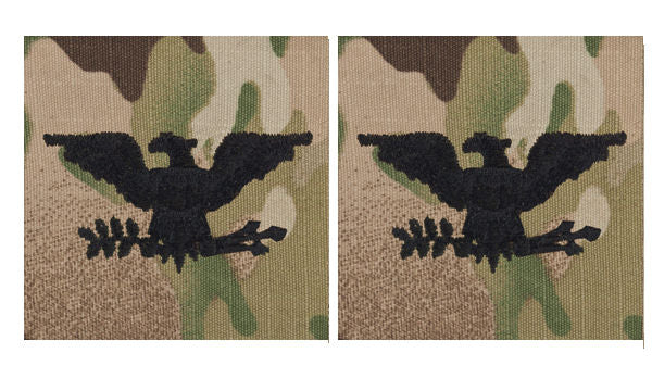 CLEARANCE 7 COLOR OCP - Army Sew-On Patrol Cap Rank (PAIR)