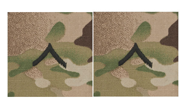 CLEARANCE 7 COLOR OCP - Army Sew-On Patrol Cap Rank (PAIR)