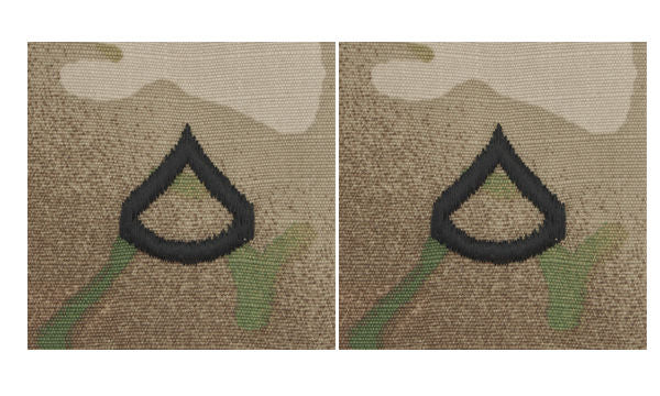 CLEARANCE 7 COLOR OCP - Army Sew-On Patrol Cap Rank (PAIR)