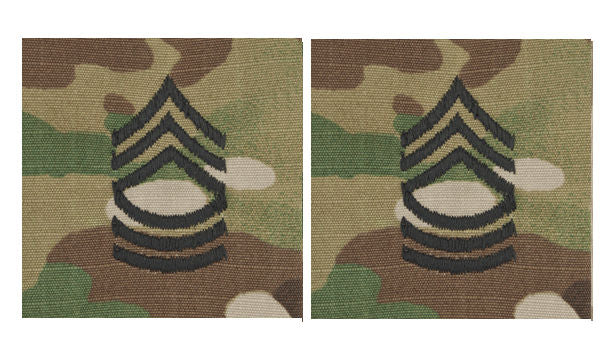 CLEARANCE 7 COLOR OCP - Army Sew-On Patrol Cap Rank (PAIR)