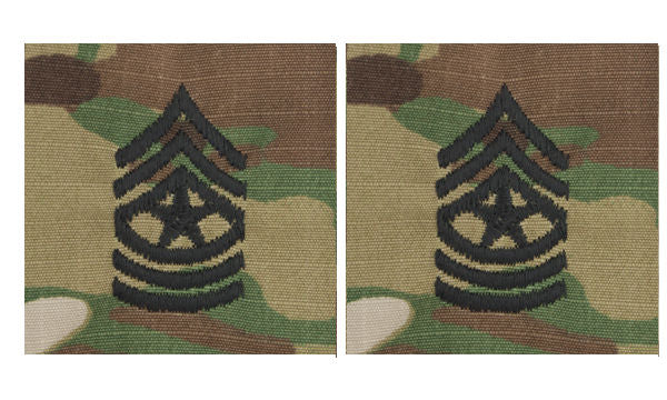 CLEARANCE 7 COLOR OCP - Army Sew-On Patrol Cap Rank (PAIR)