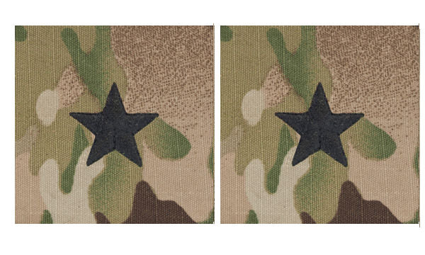 CLEARANCE 7 COLOR OCP - Army Sew-On Patrol Cap Rank (PAIR)