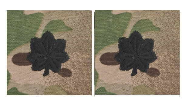 CLEARANCE 7 COLOR OCP - Army Sew-On Patrol Cap Rank (PAIR)