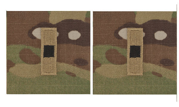 CLEARANCE 7 COLOR OCP - Army Sew-On Patrol Cap Rank (PAIR)