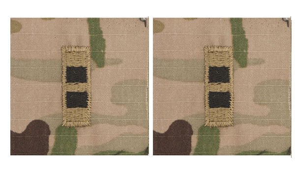 CLEARANCE 7 COLOR OCP - Army Sew-On Patrol Cap Rank (PAIR)