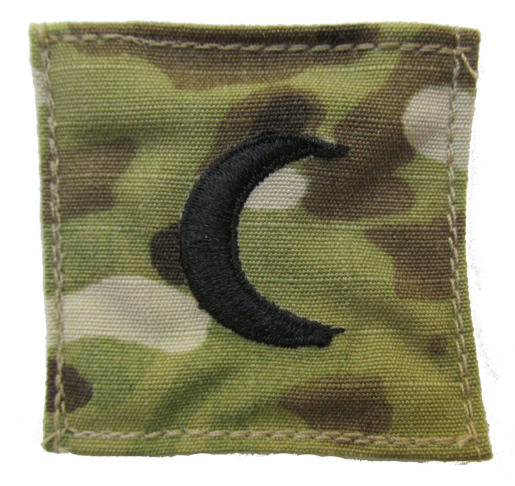 U.S. Army OCP Rank Insignia - 2x2 with HOOK Fastener