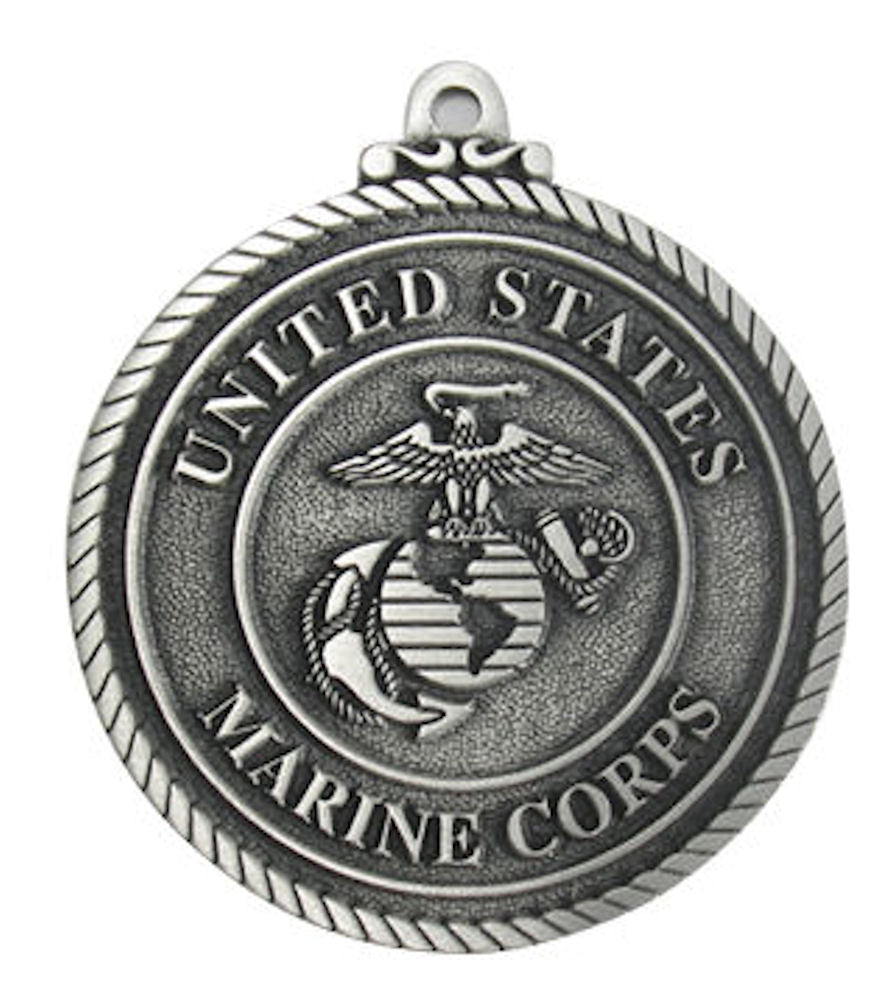 U.S. Marine Corps Holiday Ornament - Military Christmas Tree Ornament