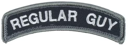 Regular Guy Tab Patch with Hook Fastener