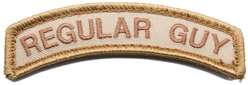 Regular Guy Tab Patch with Hook Fastener