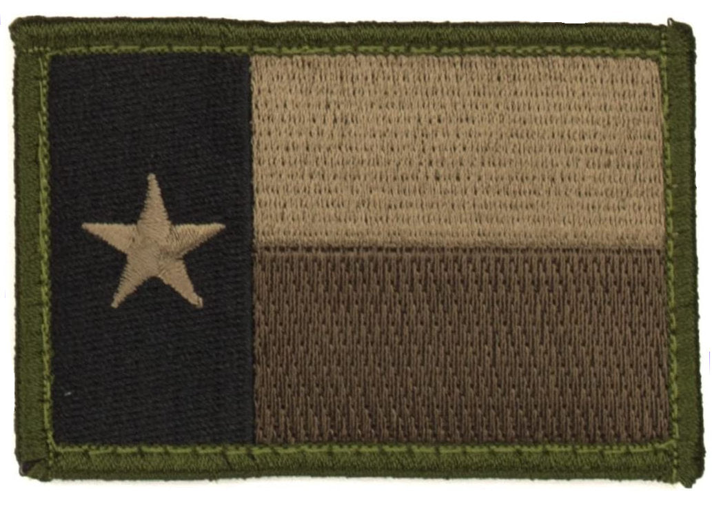 Texas Flag Patch with Hook Fastener