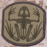 Frog Skeleton Morale Patch PVC - Mil-Spec Monkey