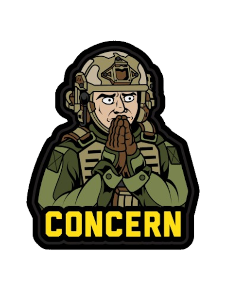 Concern Morale Patch - Mil-Spec Monkey
