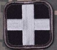 CLEARANCE - Medic Square Patch - with Hook Fastener