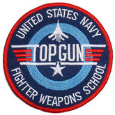 U.S. Navy Top Gun Patch - Fighter Weapons School