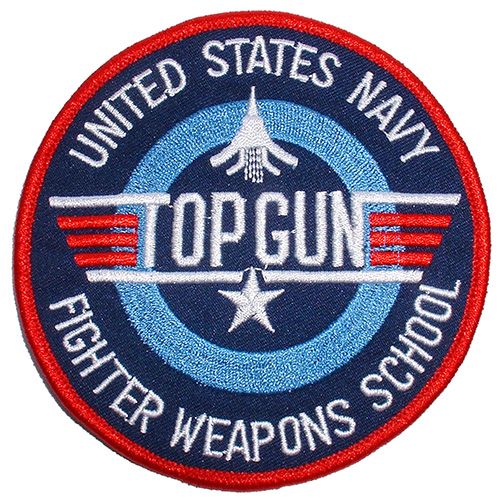 U.S. Navy Top Gun Patch - Fighter Weapons School