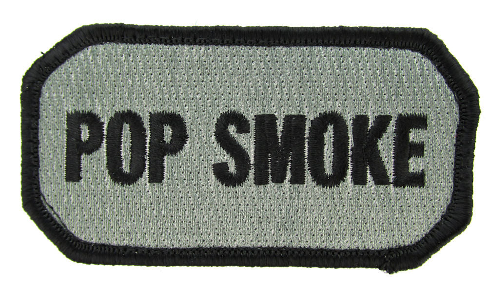 POP SMOKE Morale Patch - Various Colors - Closeout Buy Now and Save !