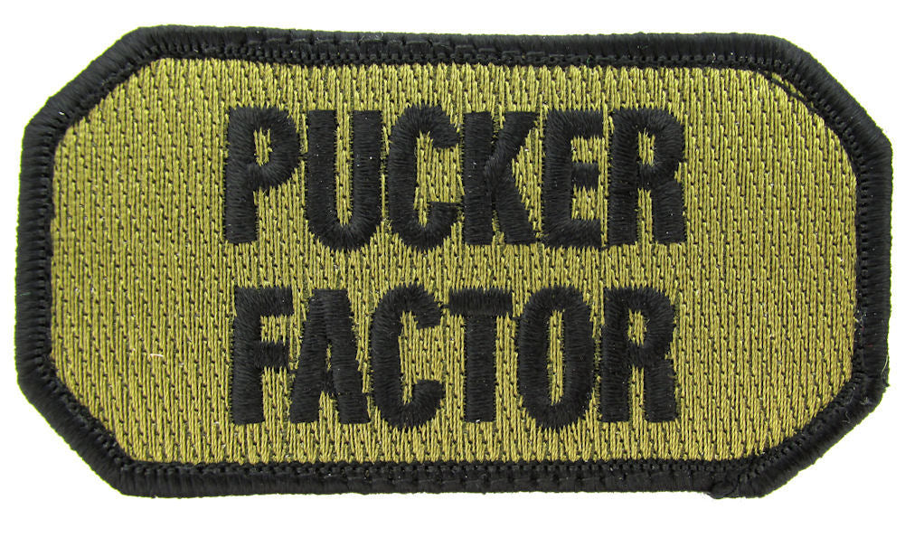 PUCKER FACTOR Morale Patch - Various Colors