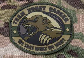 Honey Badger Morale Patch PVC - Mil-Spec Monkey