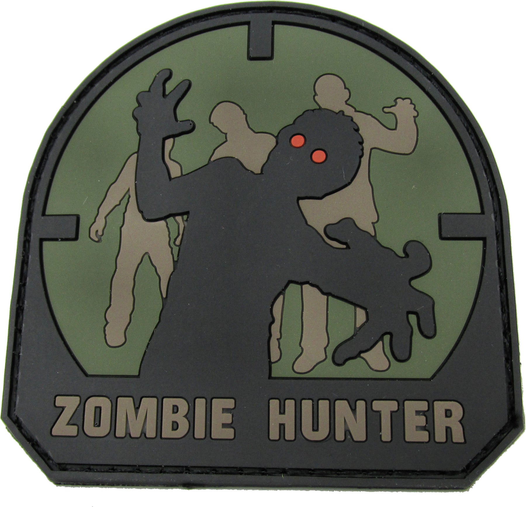 CLEARANCE - Zombie Hunter Morale Patch PVC - Mil-Spec Monkey