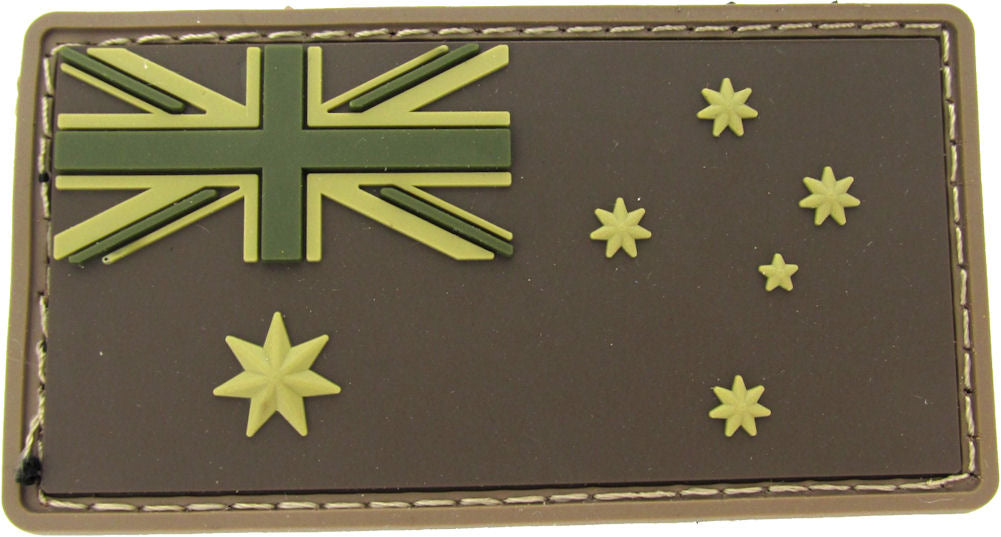 Australian Flag Morale Patch PVC - Mil-Spec Monkey