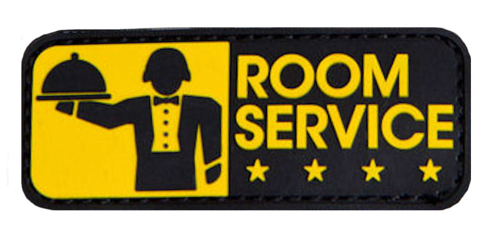 CLEARANCE - Room Service Morale Patch PVC - Mil-Spec Monkey