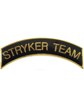 ROTC Metal Arc Tab STRYKER TEAM