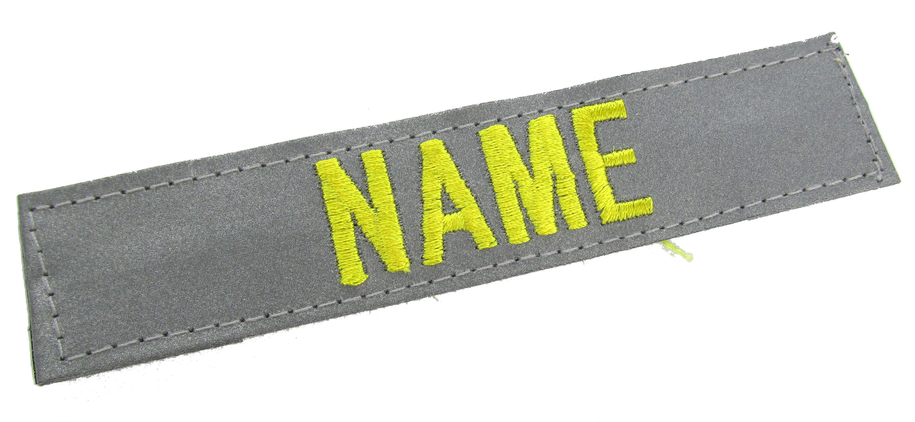 3M Reflective Name Tape with Hook Fastener - Fabric Material