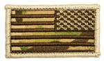 Kids American Flag Patch Reverse - MULTICAM Patch