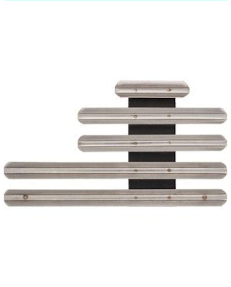 Ribbon Bar Holder with 1/8 Inch Gap - Staggered Right - 11 Ribbons