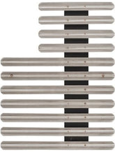 Ribbon Bar Holder with 1/8 Inch Gap - Staggered Right - 29 Ribbons