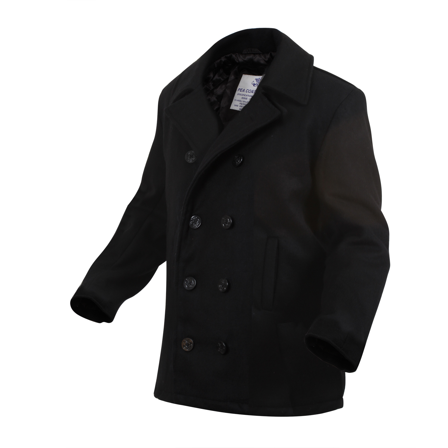 Rothco U.S. Navy Type Pea Coat - Navy Peacoat