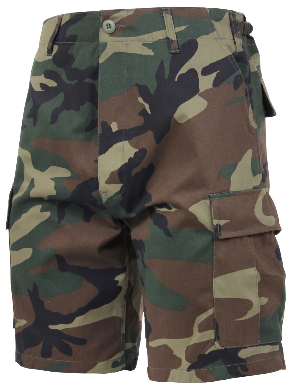 Rothco Camo BDU Shorts - Woodland Camo