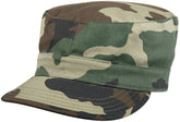 Rothco Camo Fatigue Caps - Woodland