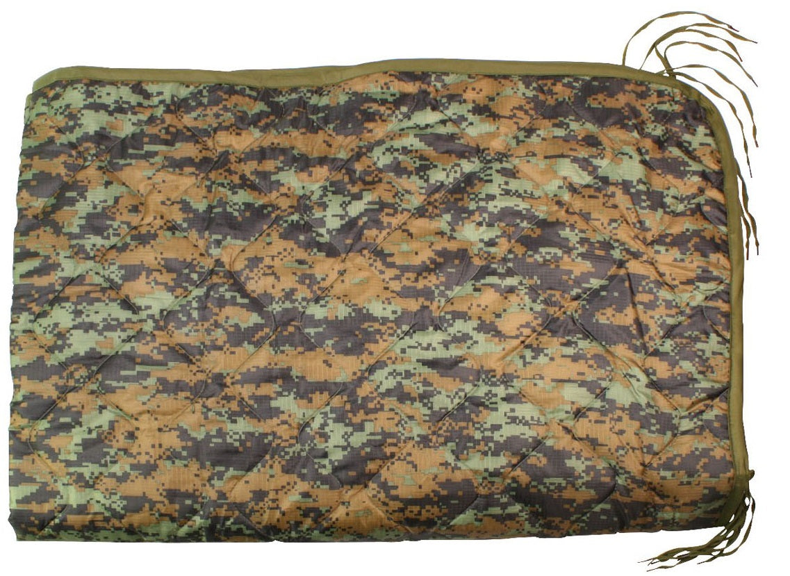 Rothco G.I. Type Camo Poncho Liner - Woodland Digital