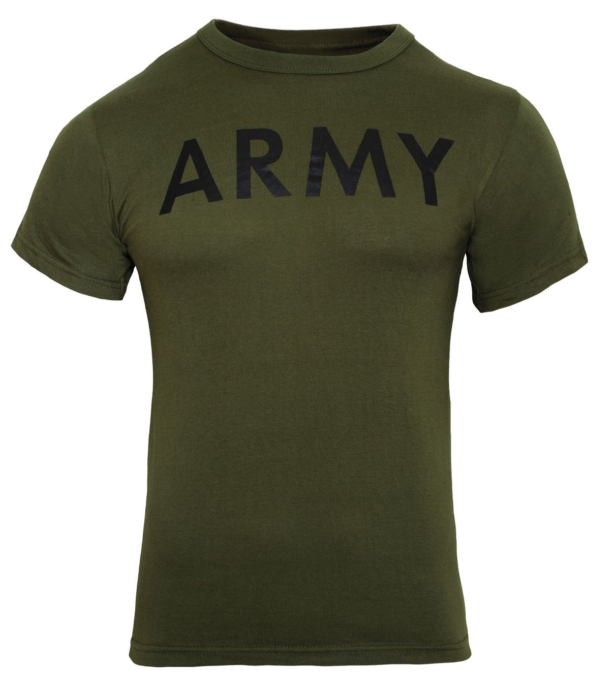 Rothco Olive Drab Military PT Shirt - ARMY