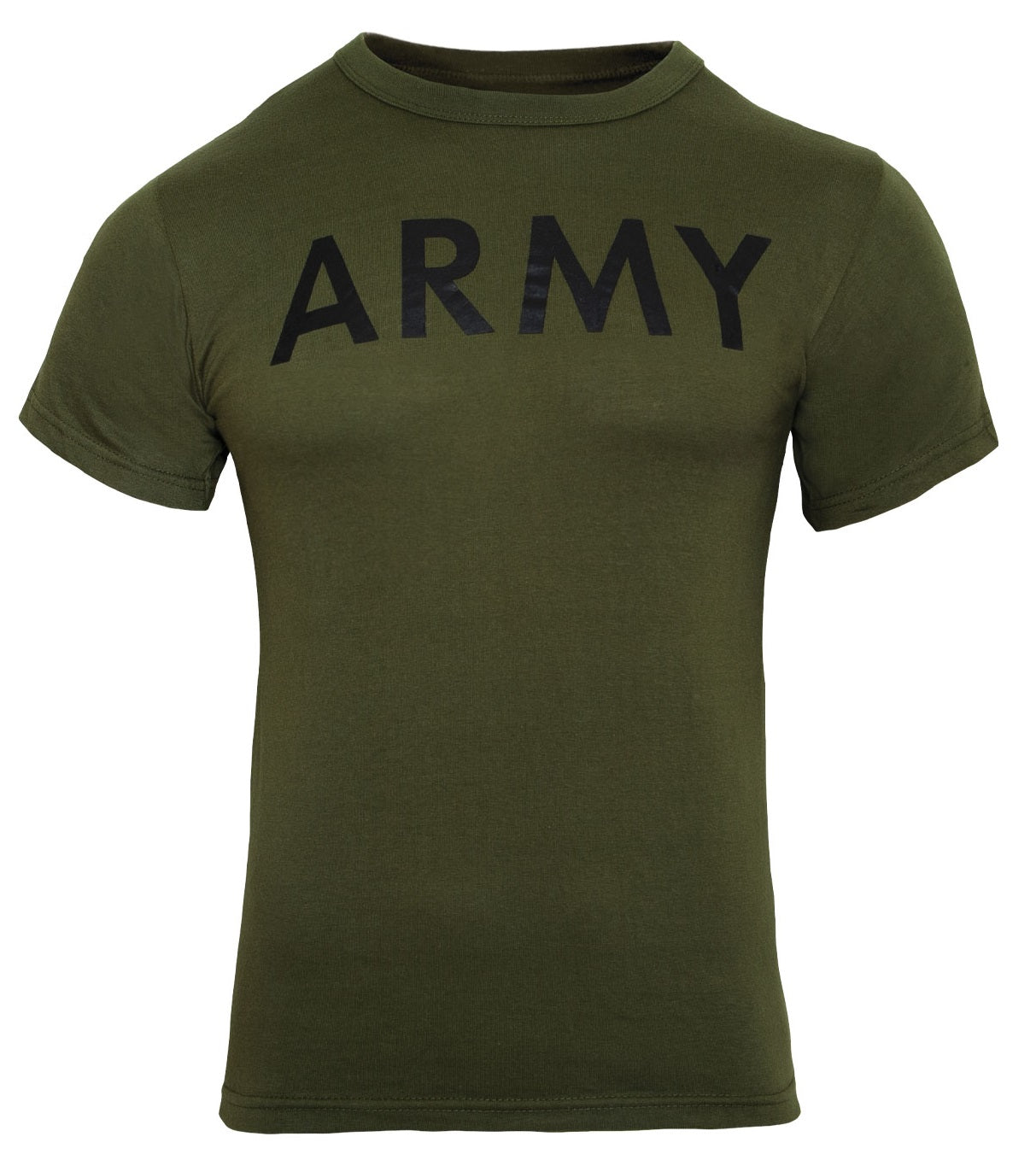Rothco Olive Drab Military PT Shirt - ARMY