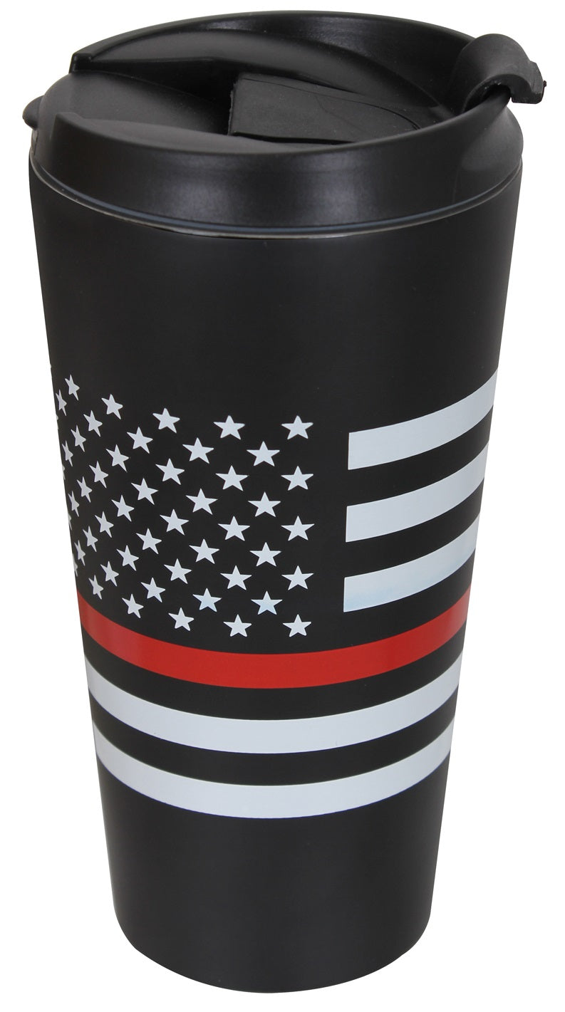 Thin Red Line Travel Mug