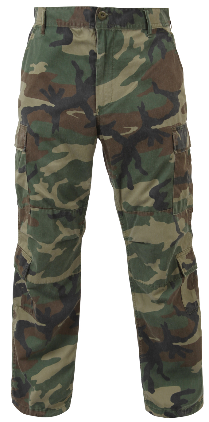 Rothco Vintage Camo Paratrooper Fatigue Pants - Main Image
