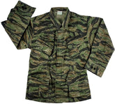 Rothco Vintage Vietnam Fatigue Shirt Rip-Stop - Tiger Stripe