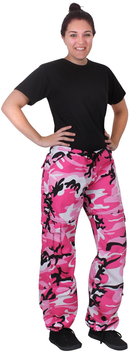 Rothco Womens Paratrooper Colored Camo Fatigues