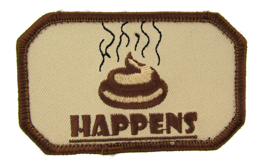 SHIT HAPPENS Morale Patch - Desert
