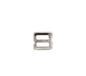 Silver Letter S Ribbon Device