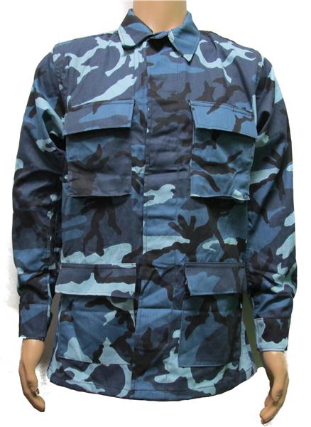 Tru-Spec BDU Jacket SKY BLUE Camo Closeout Buy Now and Save