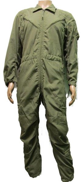 Military Combat Vehicle Crewmen's Coveralls - O.D. GREEN Genuine Government Surplus