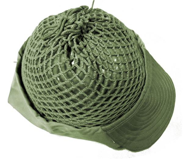 Swedish Army Helmet Net Cover - OD GREEN New Genuine European Military Surplus